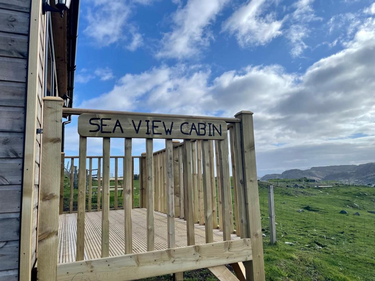Sea View Cabin Clashnessie Exteriér fotografie