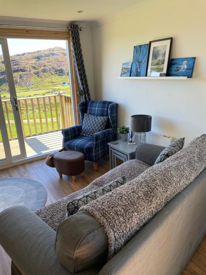 Sea View Cabin Clashnessie Exteriér fotografie
