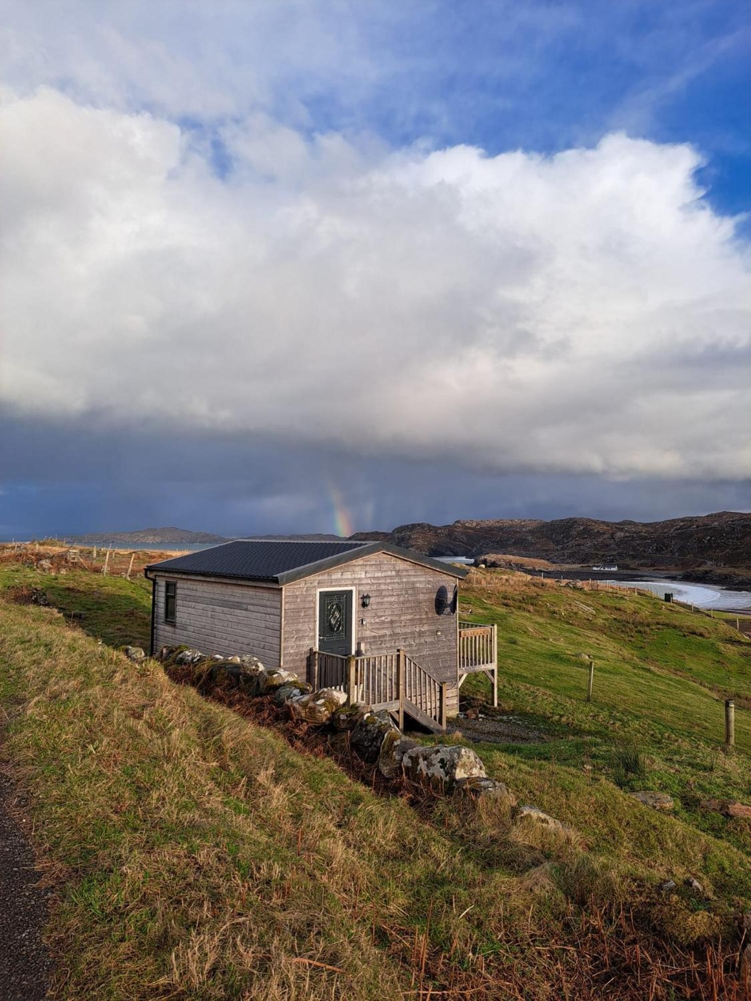 Sea View Cabin Clashnessie Exteriér fotografie