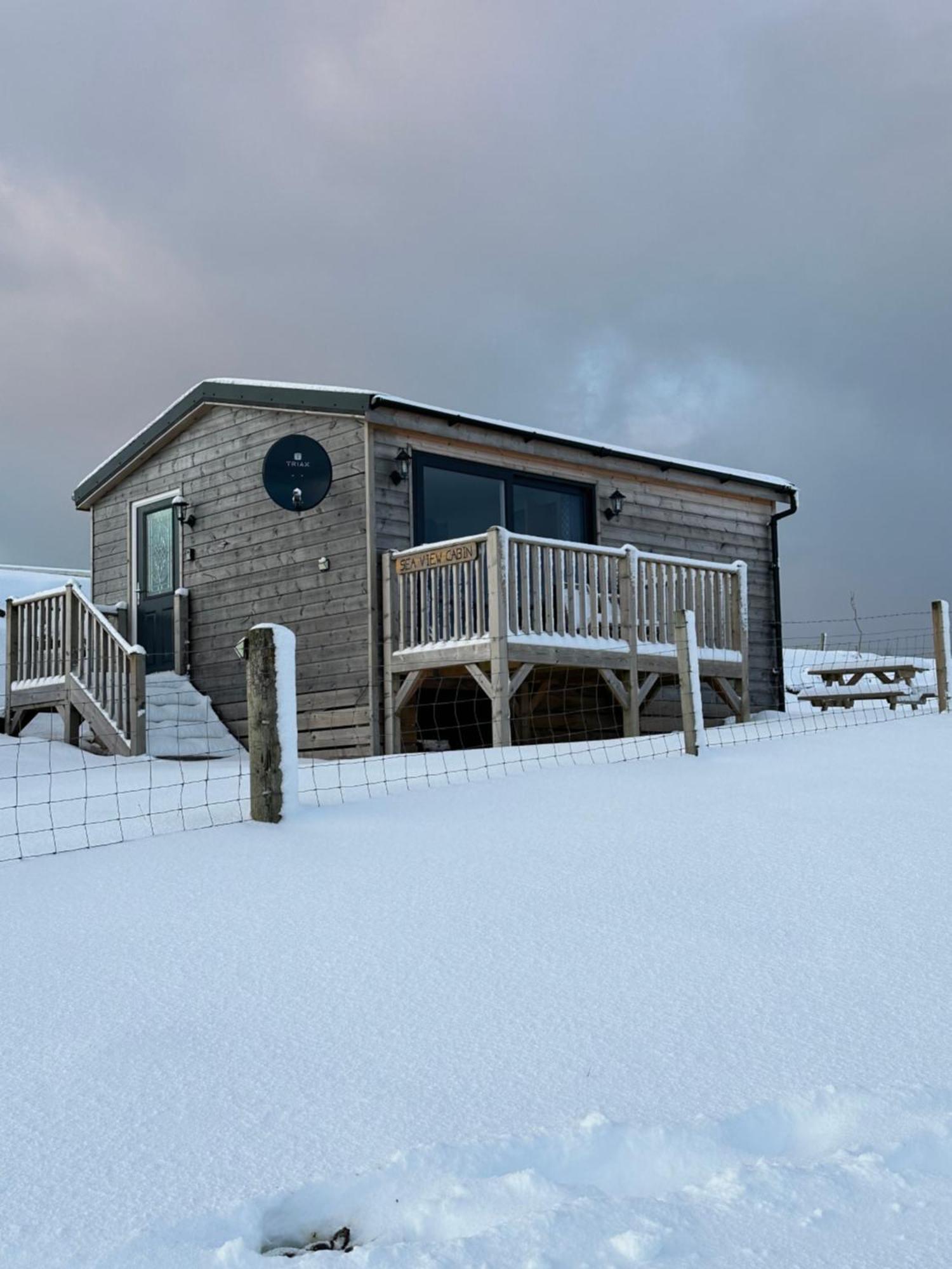 Sea View Cabin Clashnessie Exteriér fotografie